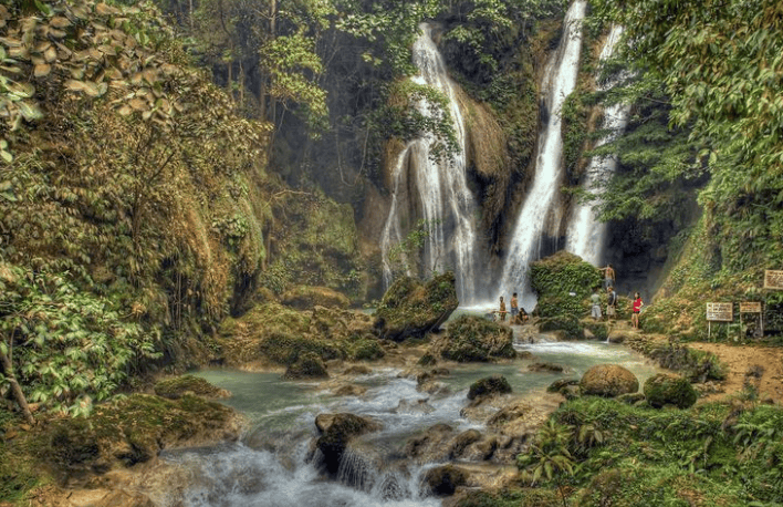 Mag-Aso Falls a tourist spot in bohol