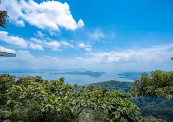 Tagaytay view on Taal Volcano