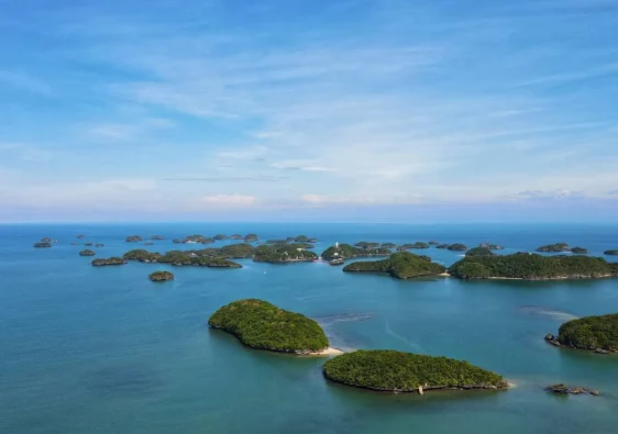 Hundred Islands in Alaminos City of Pangasinan
